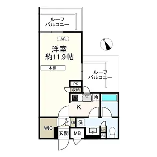 OZIO西荻窪II【4階】の間取り