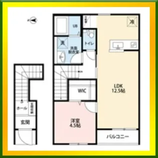 リーブルファイン小平仲町【2階】の間取り