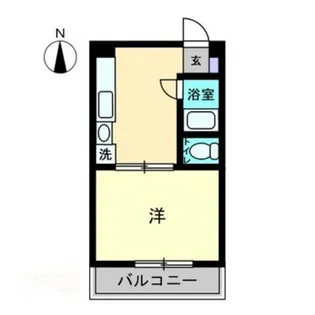 Raffles Excellent【2階】の間取り