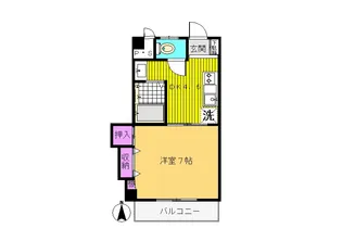 西福山病院グランドパレス【2階】の間取り