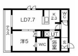 PISO ARCE Shinagawa ピソアルセシナガワ【2階】の間取り