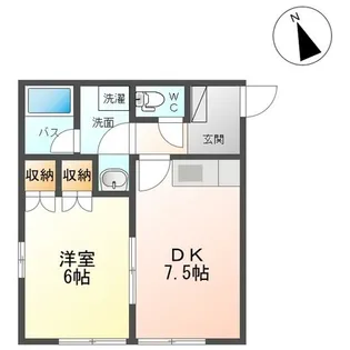 ジュノン【2階】の間取り