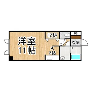 グランヒルアルジェ【3階】の間取り