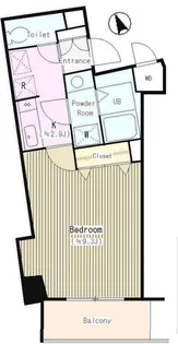 Avancer i’ll 羽田【1階】の間取り