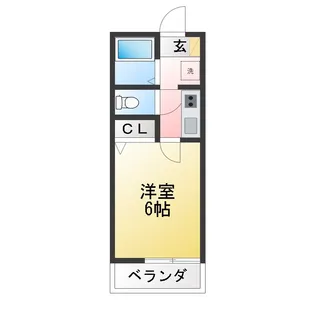 LAND MARK【1階】の間取り