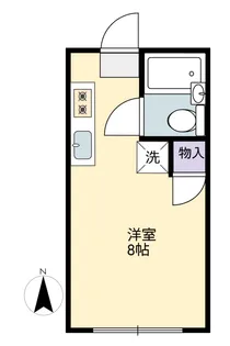 ジュネス桜台【1階】の間取り