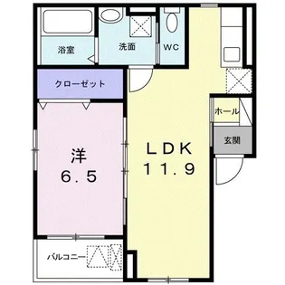 Con Brio I【3階】の間取り