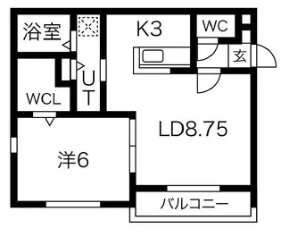 エクセルパーク【2階】の間取り