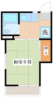 鈴木荘【2階】の間取り