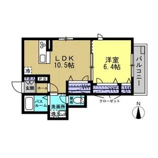 ルポゼ武蔵小杉【2階】の間取り