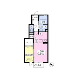 グレースフィールド【1階】の間取り