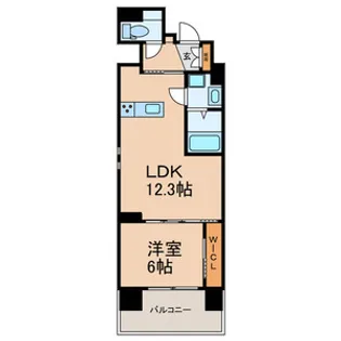 セラ クリスタル船橋【11階】の間取り