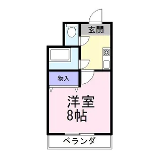 C・フィールド【2階】の間取り