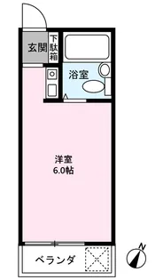 ハイビルド I【3階】の間取り