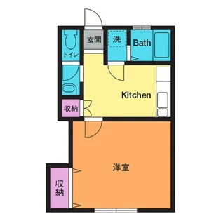 フェリーチェ【1階】の間取り