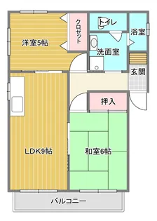 ディアスマーサ【2階】の間取り