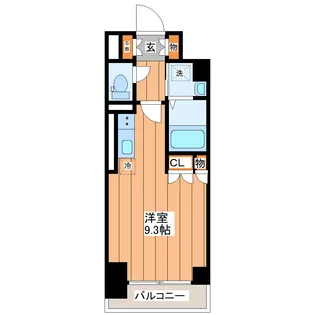 渡幸ベルメゾン五橋【5階】の間取り