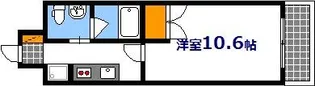 ウイング稲荷町【7階】の間取り