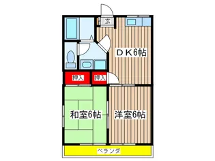 コンフォ-ト21【2階】の間取り