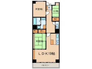 セントラルコ-ポラス【5階】の間取り