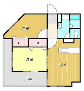 グレードI葉山【2階】の間取り