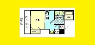 新大阪レジデンス小島【6階】の間取り