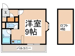 シティコート太宰府【3階】の間取り
