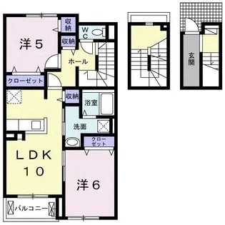アナベル【3階】の間取り