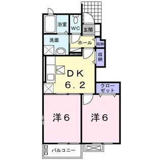 アルバ【1階】の間取り