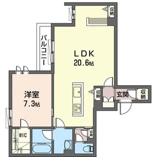ポルテ【3階】の間取り