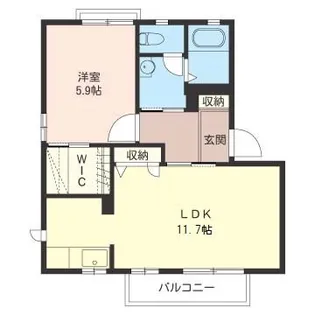 グレースコートI【2階】の間取り