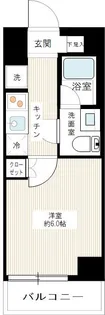 SQUARE CITY TSURUMI RIVERSIDE【2階】の間取り