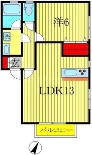 Calm【2階】の間取り