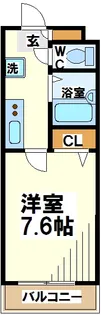 アンソレイユ【1階】の間取り