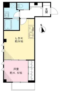 レーヴKJ【2階】の間取り