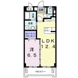 ヴィラレグルスII【4階】の間取り