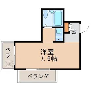 シティファミール千種【9階】の間取り