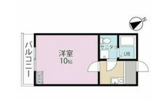 アレグレ相模原【3階】の間取り
