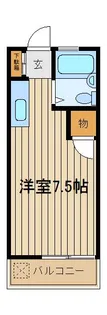 シアターハイム【2階】の間取り