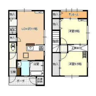 ファイン藤木【2階】の間取り