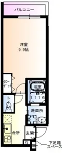 フジパレス針中野VI番館【1階】の間取り