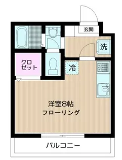 MUスクエア等々力【3階】の間取り