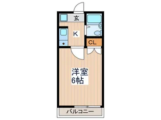 深大寺サニ-ハウス【1階】の間取り