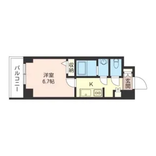 セレーナ片倉【5階】の間取り