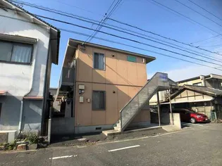岡山県岡山市北区山科町【アパート】の外観