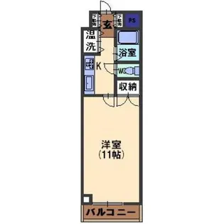 グランヴィレッジ粟崎【4階】の間取り