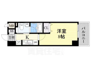GROOVE NIPPONBASHI(グルーヴ日本橋)【12階】の間取り