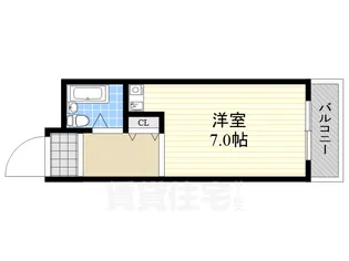 フジハイツ【2階】の間取り
