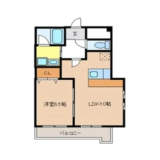 ファイブシティ【9階】の間取り