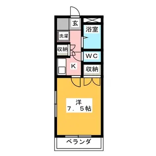 メゾンMA2【2階】の間取り
